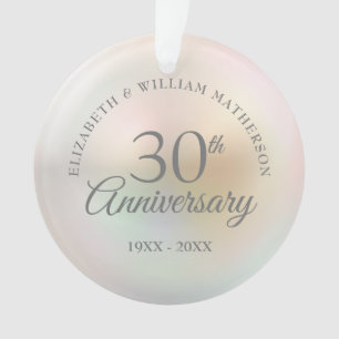 Belle photo du 30e anniversaire de la perle