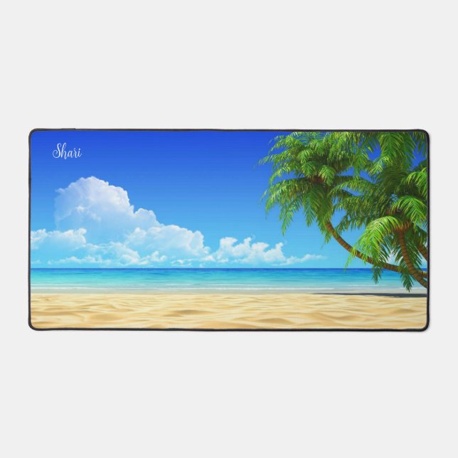 Belle plage de Shari's Day Desk Pad (Recto)