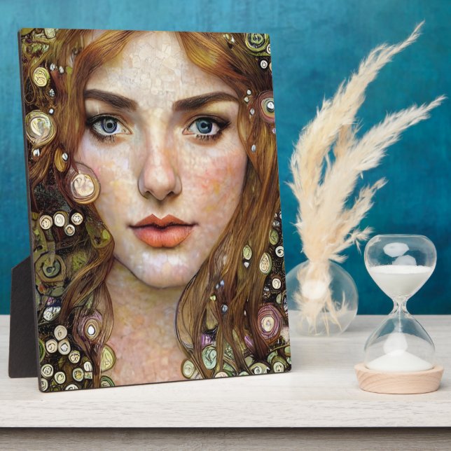 Belle Plaque Femme (Côté)