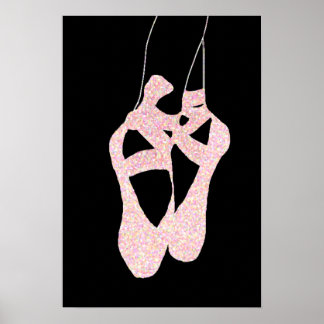 Belle Pointe Ballet Chaussures Poster - 369
