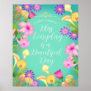Belle Poster d'Aqua Day