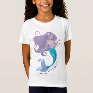 Belle princesse de sirène de T-shirt magique de