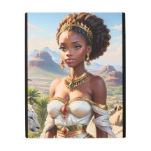 Belle princesse noire africaine