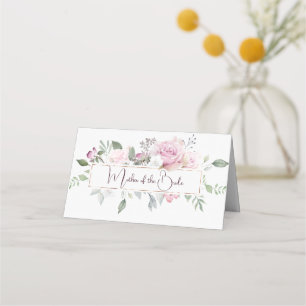 Belle Réception Mariage Floral Cartes de Place