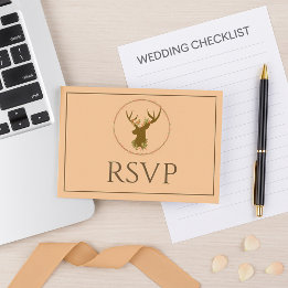 Belle réponse beige RSVP