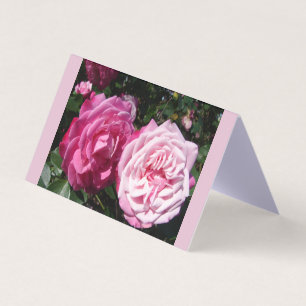 Belle Rose Rose Rose Love Carte de voeux