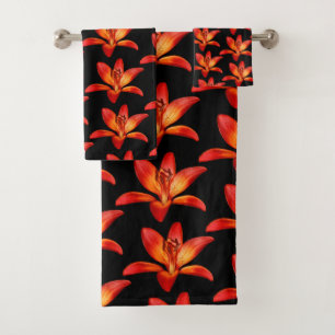 Belle Rouge Orange Asiatique Lily Gran Paradiso