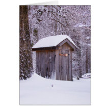 Belle scène de neige