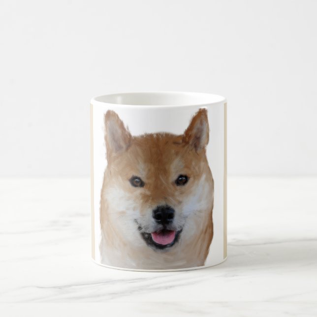 Belle Shiba Inu Mug (Centre)