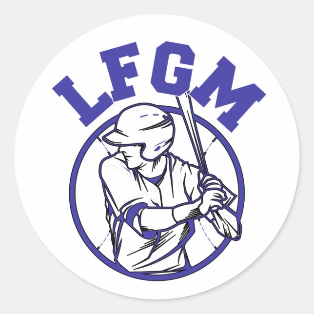 Belle Stickers baseball (Devant)