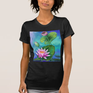 Belle T-Shirt Rose Water Lily