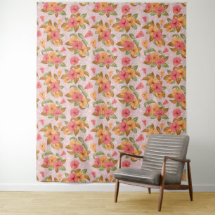 Belle Tapisserie florale personnalisée