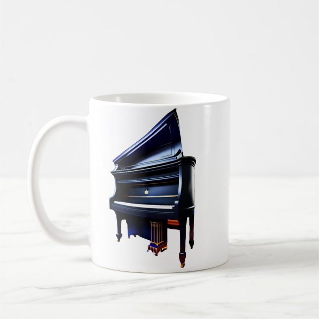 Belle tasse à café piano (Gauche)