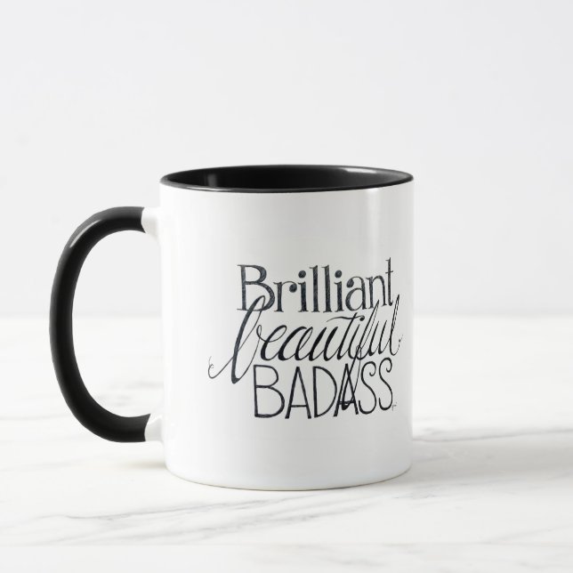 Belle tasse brillante de Badass (Gauche)