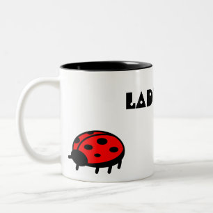 Belle tasse de café de coccinelle