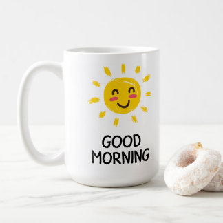 Belle tasse de café du matin 15oz
