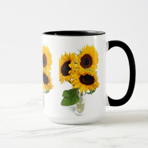 Belle Tasse de café tournesol
