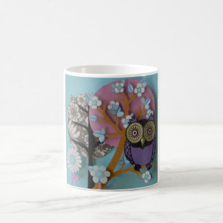 belle tasse de hibou