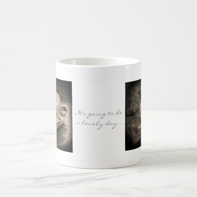 Belle tasse de jour de Keeshond (Centre)