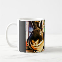 Belle tasse de lapin de Rex
