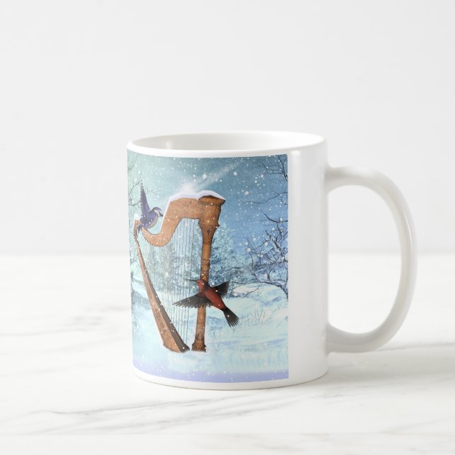 Belle tasse d'harpe d'hiver (Droite)
