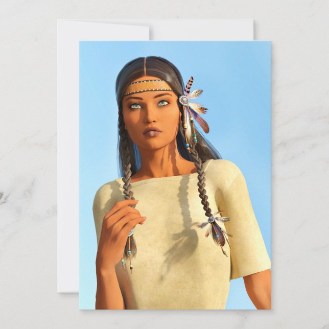 Belle tenue autochtone amérindienne (Devant)