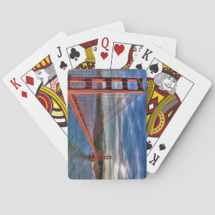 Belle terrasse de paysage de cartes de jeu
