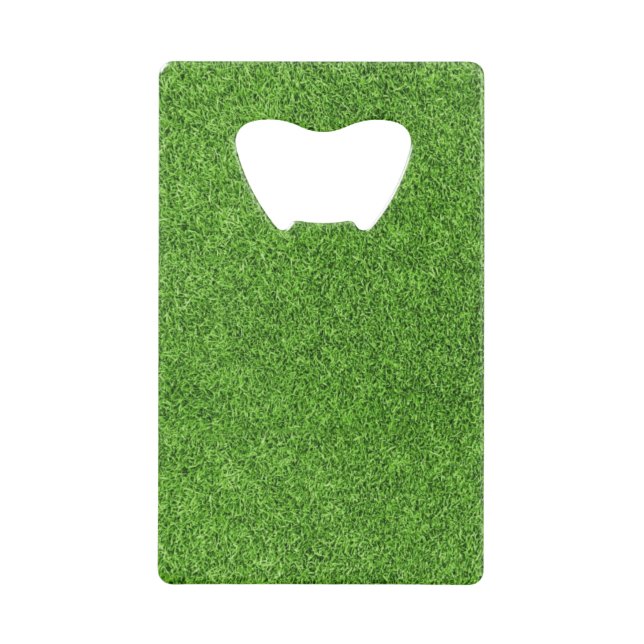 Belle texture d'herbe verte de terrain de golf (Devant)