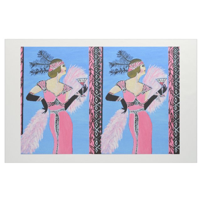 Belle tissu de coton de dame  (Yard)
