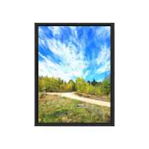Belle toile étirée Sky Impression