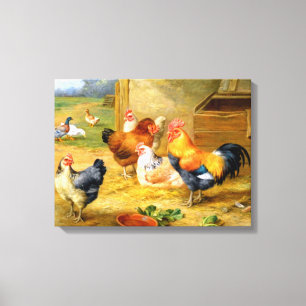 belle toile vintage peinture 21