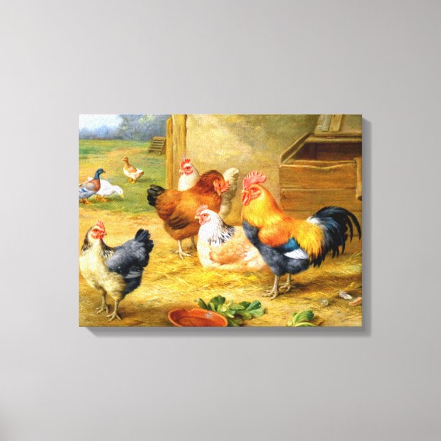 belle toile vintage peinture 21 (Recto)