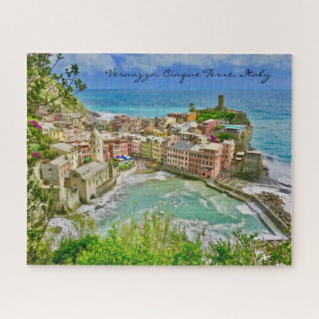 Belle Vernazza, Italie Jigsaw Puzzle (Horizontal)