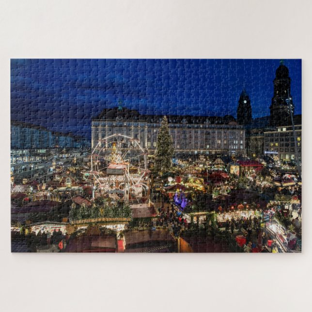Belle ville Dresden Puzzle (Horizontal)