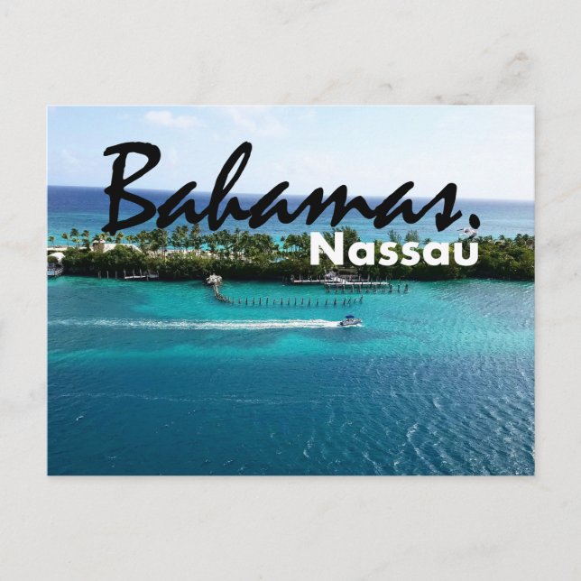 Belles Bahamas Nassau Carte postale (Devant)