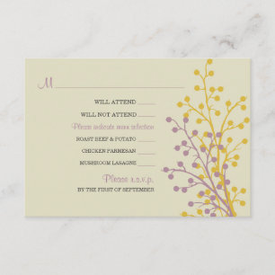 Belles Cartes RSVP Berries