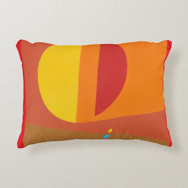 Belles couleurs vives ! Coussin de décoration (Devant)