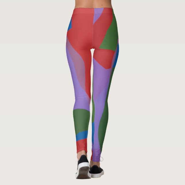 Belles couleurs vives ! Leggings (Dos)
