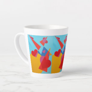 Belles et Vibrantes Couleurs ! Mug Latte
