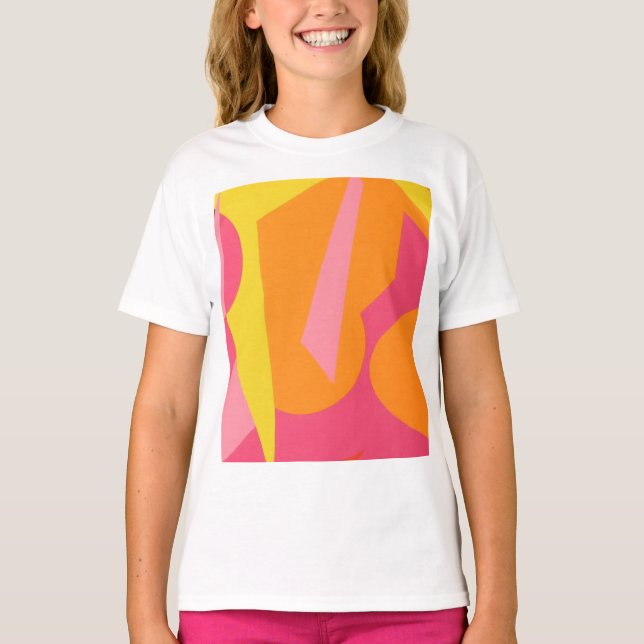 Belles et Vibrantes Couleurs! T-Shirt (Devant)