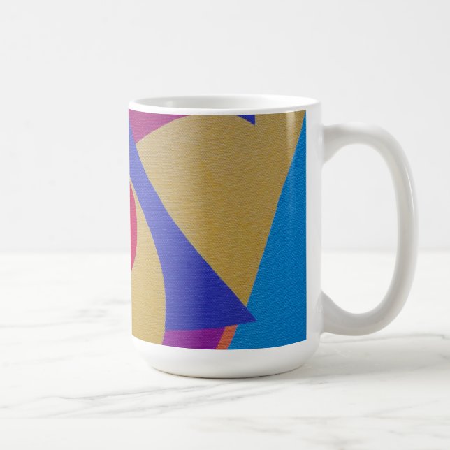 Belles et Vibrantes Couleurs ! Tasse à café (Droite)