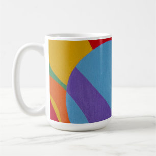 Belles et Vibrantes Couleurs ! Tasse à Café