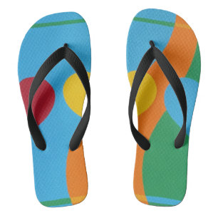 Belles et Vibrantes Couleurs ! Tongs