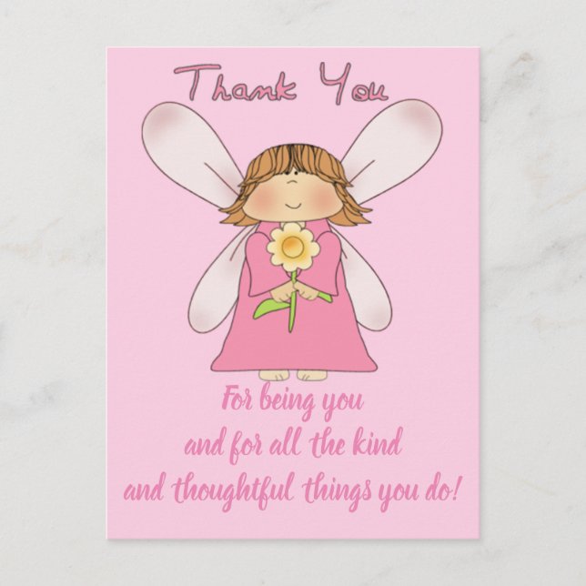 BELLES EXPRESSIONS - Carte de remerciement (Devant)