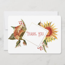 Belles fleurs d'automne, Merci