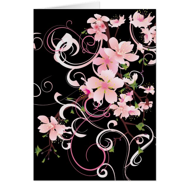 Belles fleurs de cerisiers (Devant)