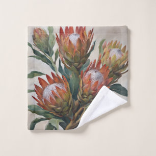 Belles fleurs de Protea d'Afrique du Sud