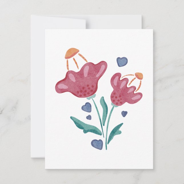 Belles fleurs psychédéliques (Devant)