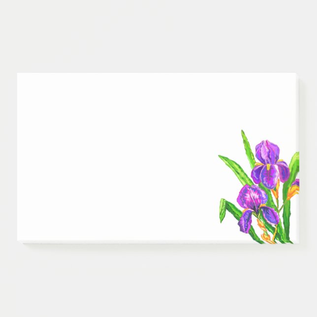 Belles notes Irises Post-it® (Devant)