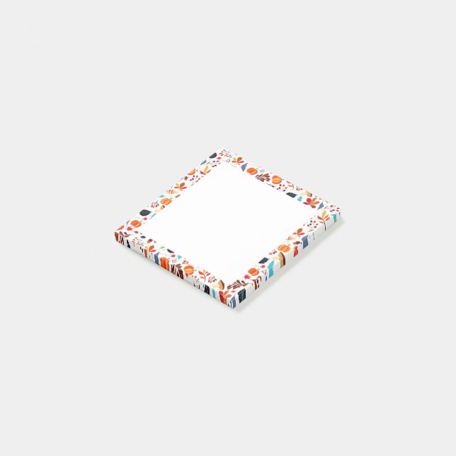 Belles notes Post-it® d'Automne (Incliné)